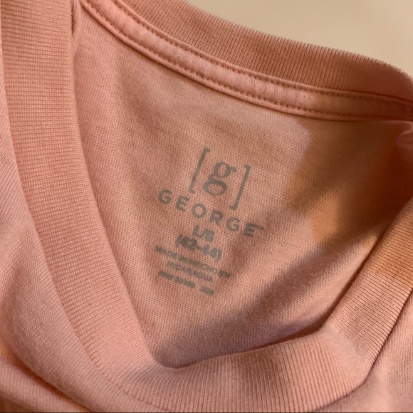 Men’s Pink George Short Sleeve Cotton T Shirt - Picture 3 of 6